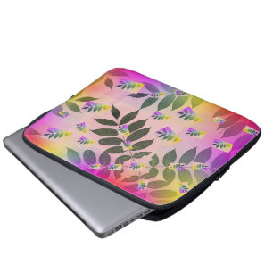 RAINBOW LEAVES LAPTOP SLEEVE
