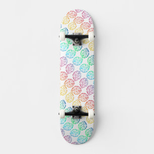Rainbow Leaves Skateboard