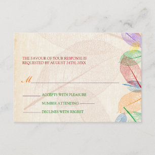 Rainbow Leaves Wedding Response