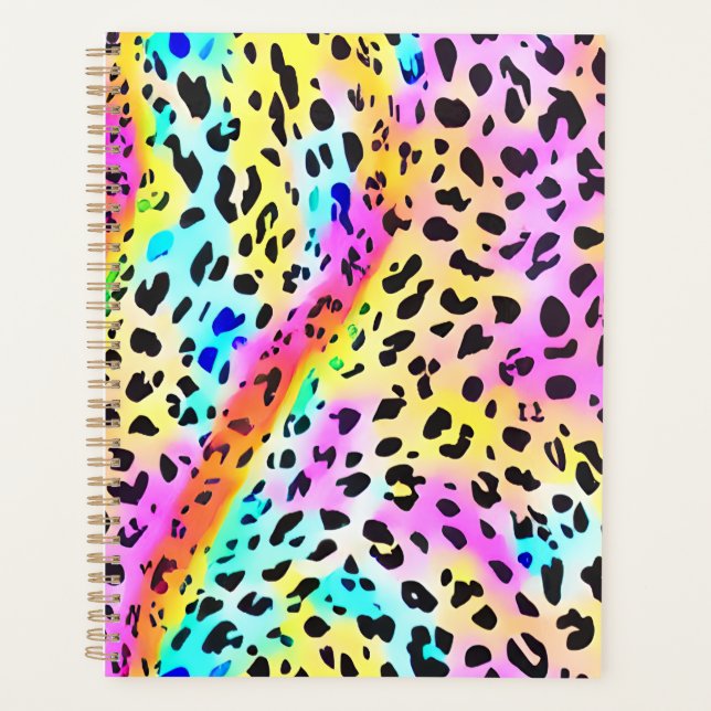 Rainbow Leopard  Planner (Front)