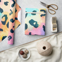 Rainbow Leopard Print Safari Animal