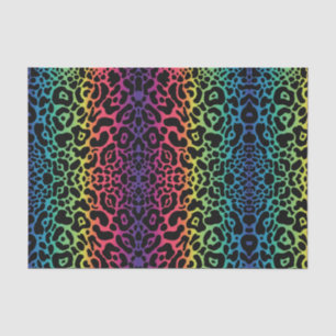 Rainbow Leopard Tissue Paper