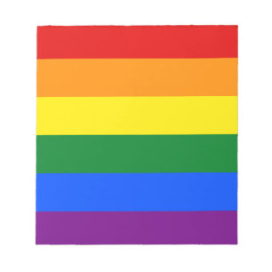 Rainbow (LGBT) Flag Notepad