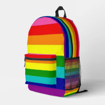 Rainbow LGBTQ Pride Colourful School Bag