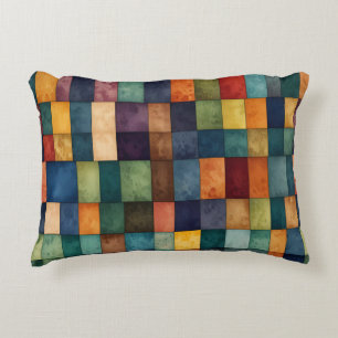 Rainbow LGBTQ style design Decorative Cushion