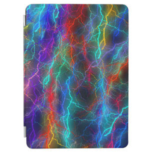 Rainbow Lightning Storm iPad Air Cover