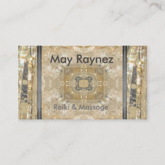 Rainbow LightWorker Reiki Spiritual Business Cards