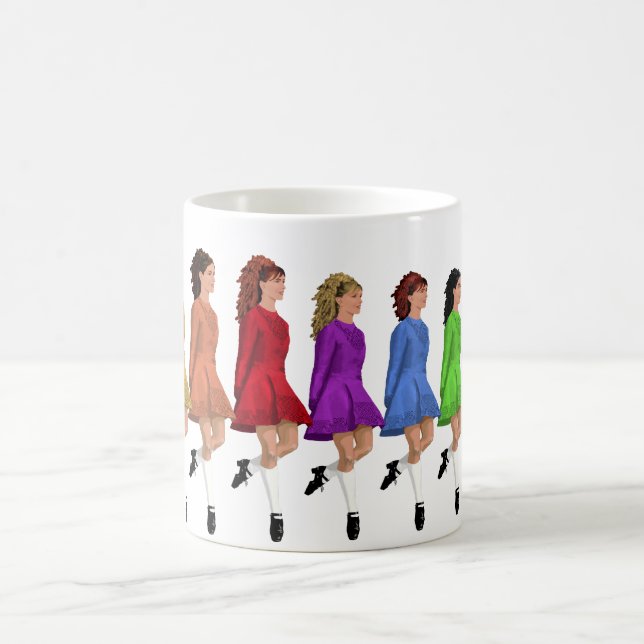 Rainbow Line Coffee Mug (Center)