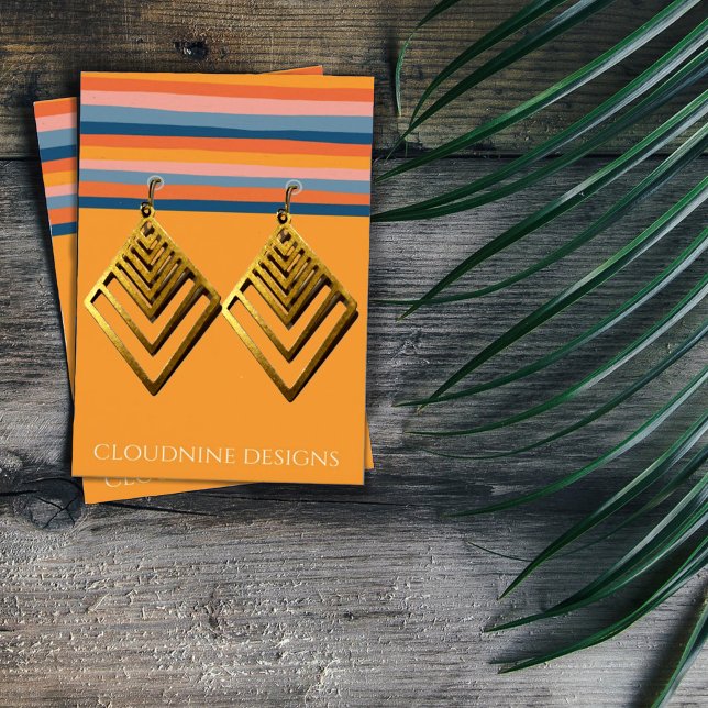 Rainbow Line Earring Necklace Jewellery Display Ca (Creator Uploaded)