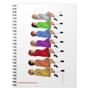 Rainbow Line Notebook