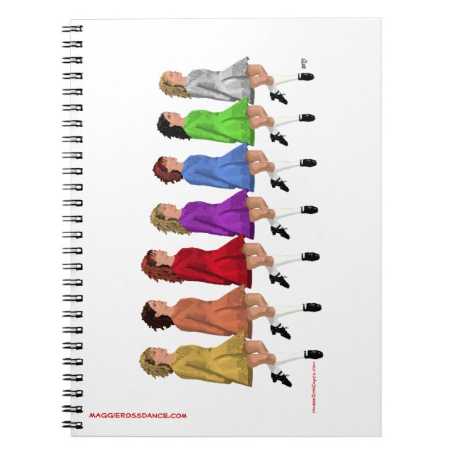 Rainbow Line Notebook (Front)