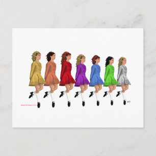 Rainbow Line Postcard