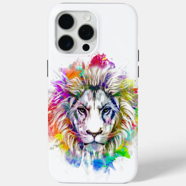 Rainbow Lion Case-Mate iPhone Case (Back)