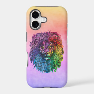 Rainbow Lion Cell Phone Case
