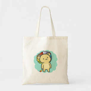 Rainbow Lion Tote Bag