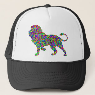 Rainbow Lion Trucker Hat