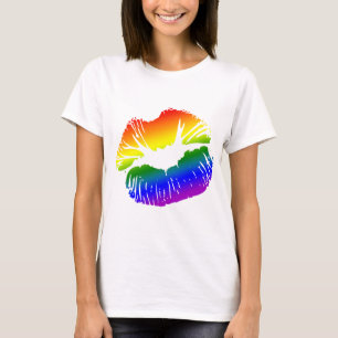 Rainbow Lips 1 T-Shirt