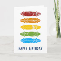 Rainbow Longboards Skateboards Custom Message