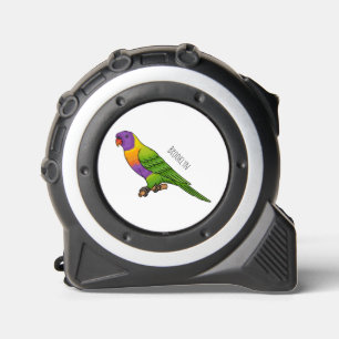 Rainbow lorikeet bird cartoon illustration 1