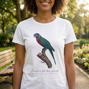 Rainbow lorikeet female, Trichoglossus moluccanus T-Shirt