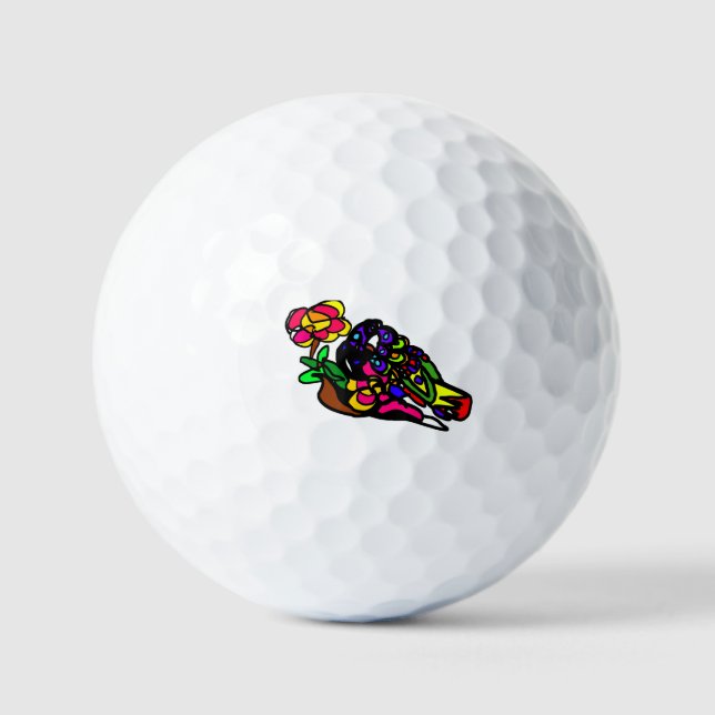 Rainbow Lorikeet Golf Balls (Front)