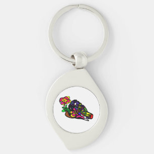 Rainbow Lorikeet Key Ring