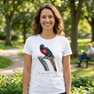 Rainbow Lorikeet Male, Trichoglossus Moluccanus T-Shirt