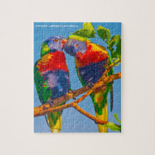 Rainbow Lorikeets Australia Jigsaw Puzzle