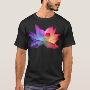 Rainbow Lotus Flower T-Shirt