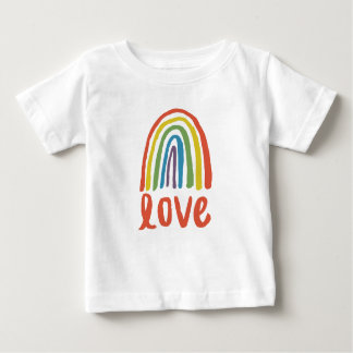 Rainbow Love Baby T-Shirt