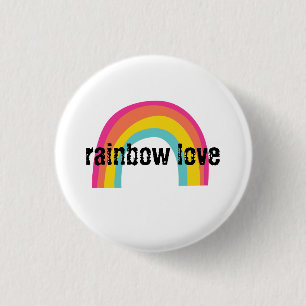 Rainbow Love   Badge
