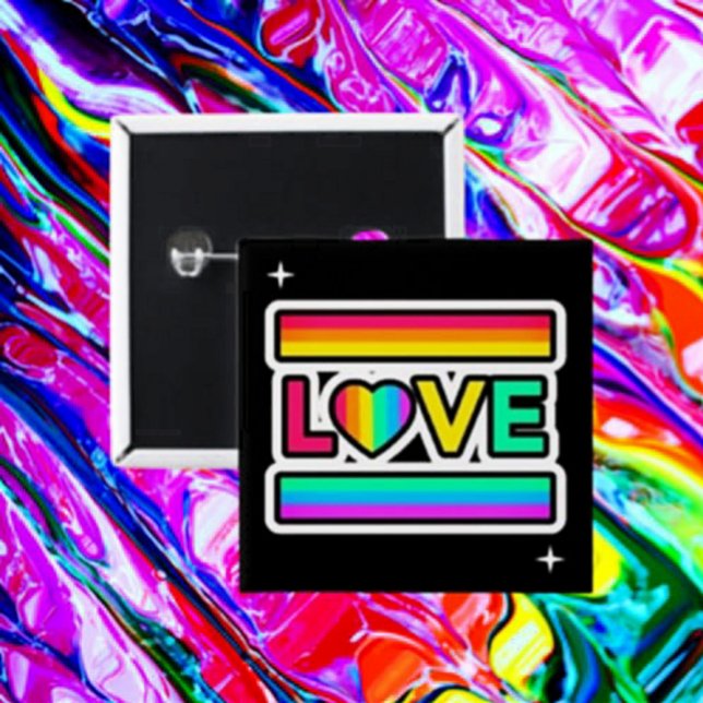 Rainbow Love Button (Creator Uploaded)