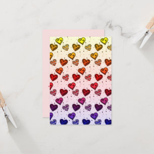 Rainbow Love Card