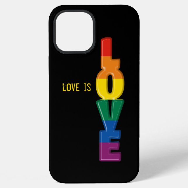 rainbow love Case-Mate iPhone case (Back)