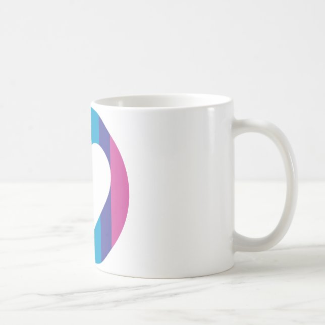 rainbow love coffee mug (Right)