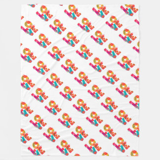 Rainbow Love Fleece Blanket