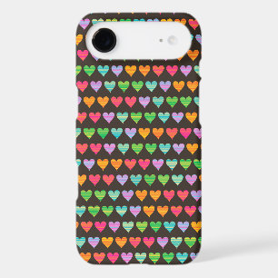 Rainbow Love Hearts Colourful Fun Cute Casing