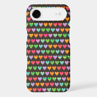 Rainbow Love Hearts Colourful Fun Cute Casing