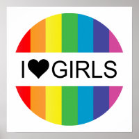 rainbow love. i heart girls.