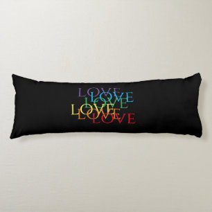 RAINBOW LOVE II Body Pillow