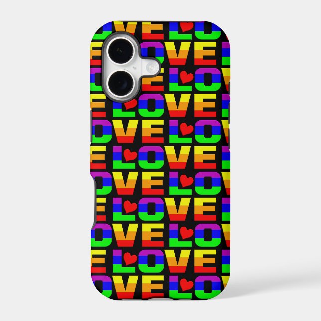 Rainbow Love iPhone 5 Case-Mate (Back)