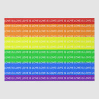 Rainbow Love is Love Gay Pride LGBTQ Beautiful
