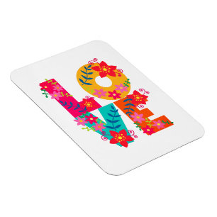 Rainbow Love Magnet