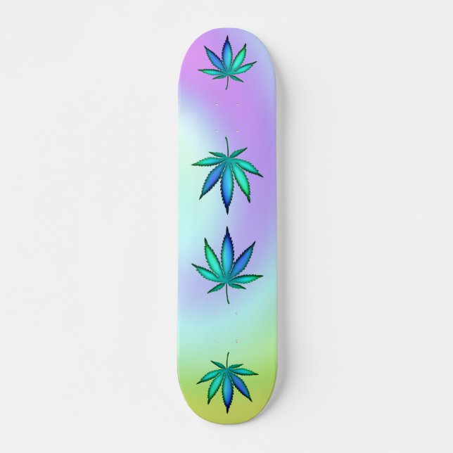 Rainbow Love  Skateboard (Front)