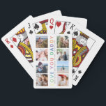 Rainbow 'LOVE YOU DADDY' Photo Collage Keepsake Playing Cards<br><div class="desc">Create your very own playing cards for dad with this 8 square photo collage template. Design features modern rainbow lettering that reads 'LOVE YOU DADDY' personalised with a sweet message and name/s. Makes a unique keepsake gift for birthdays,  christmas or father's day.</div>