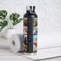 Rainbow 'LOVE YOU DADDY' Photo Collage Keepsake