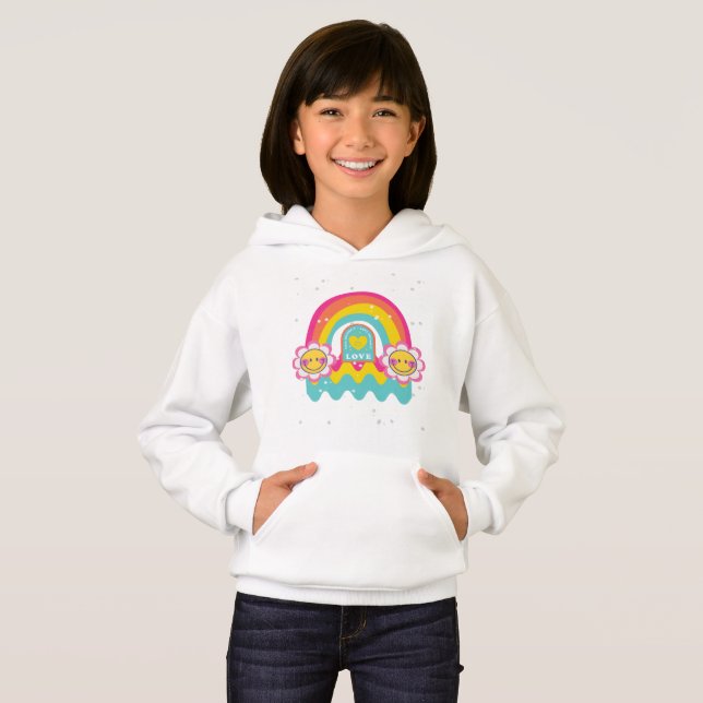 Rainbow Love yourself T-Shirt (Front Full)