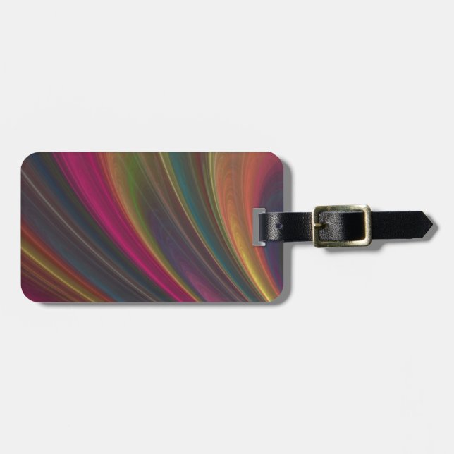 Rainbow Luggage Tag (Front Horizontal)