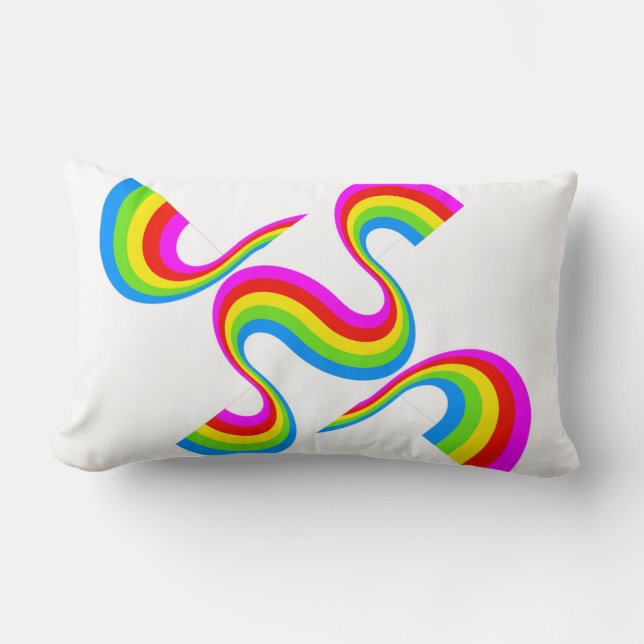 RAINBOW LUMBAR CUSHION (Front)