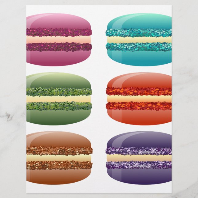 rainbow macarons (Front)